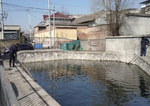 后沙峪镇龙道河排水口污水抽运工程